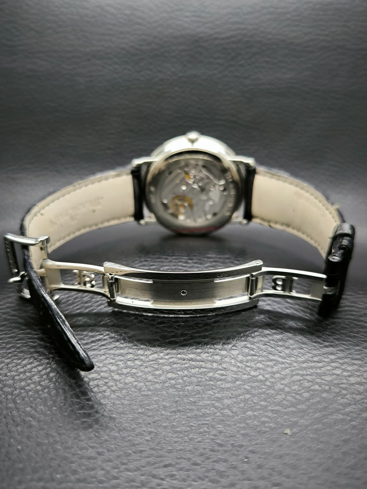 Thumb Villeret Ultraplate Power Reserve Date Stainless Steel / White