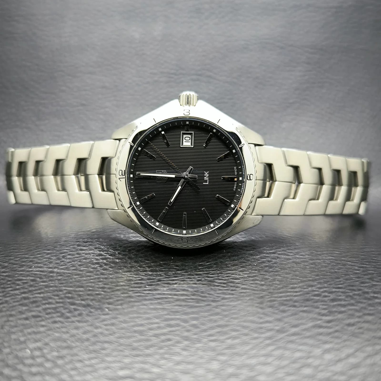 Thumb Link Quartz 39 Stainless Steel / Black