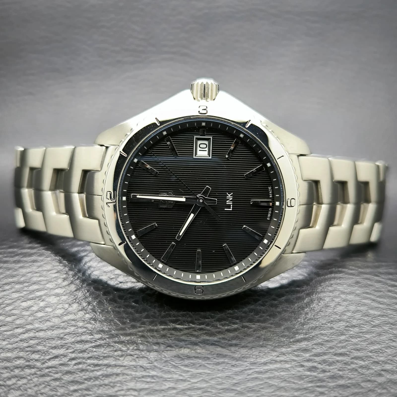Thumb Link Quartz 39 Stainless Steel / Black