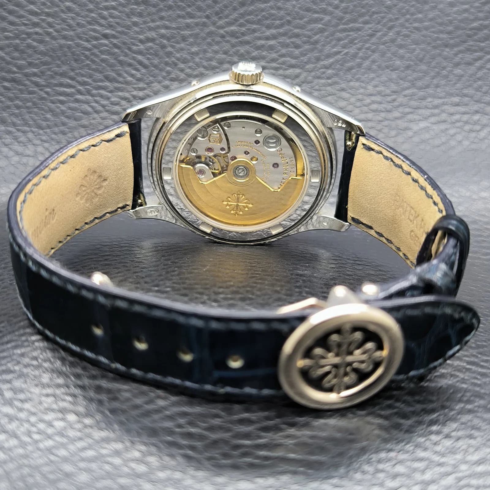 Thumb Annual Calendar 5147 White Gold / Navy Blue