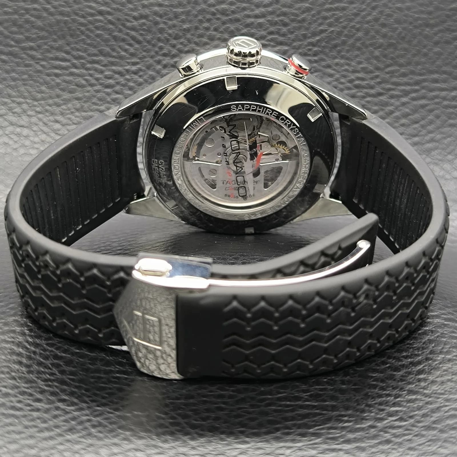 Thumb Carrera Calibre 16 Day Date 43 Stainless Steel / Grey / Monaco Grand Prix