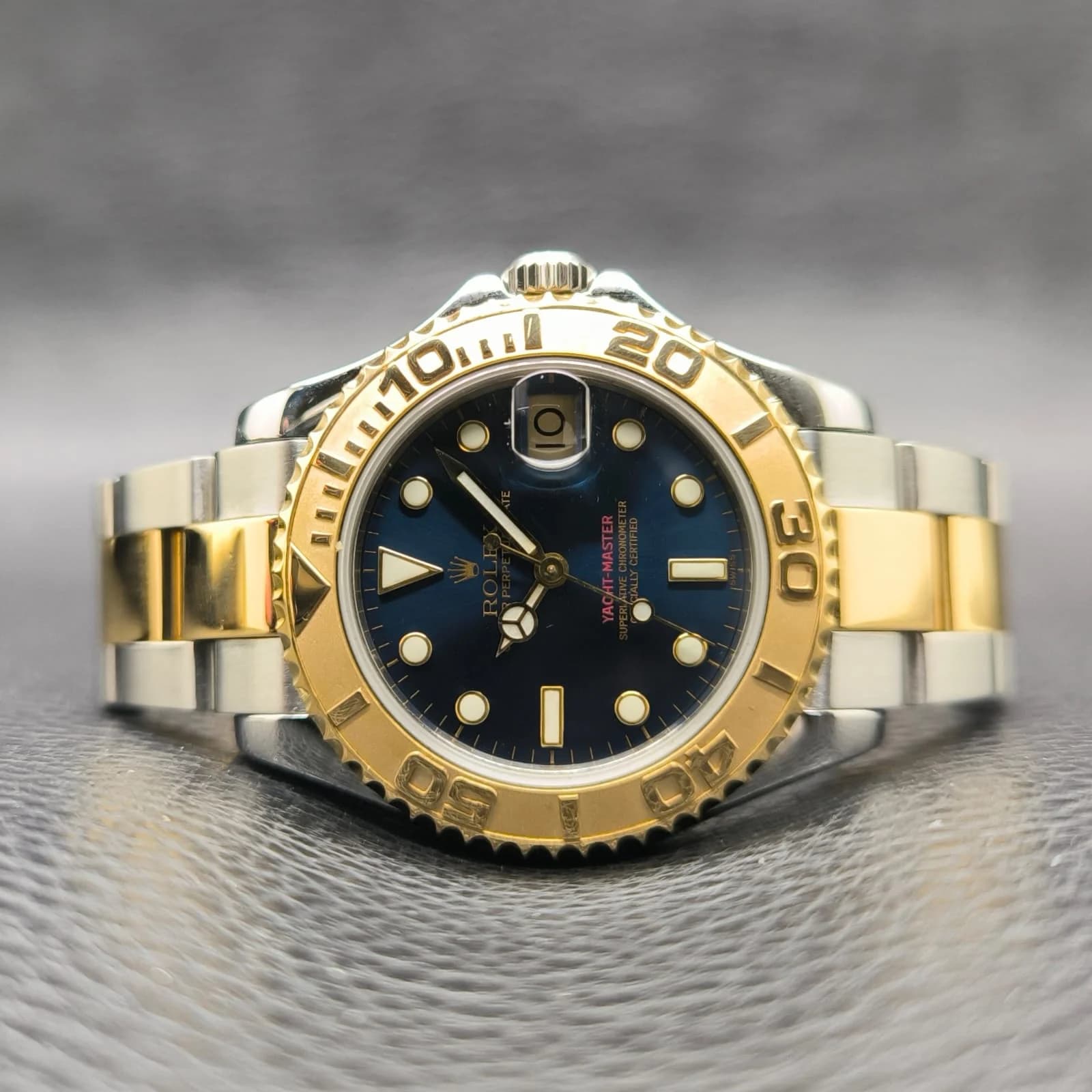 Thumb Yacht-Master 35 Stainless Steel / Yellow Gold / 68623