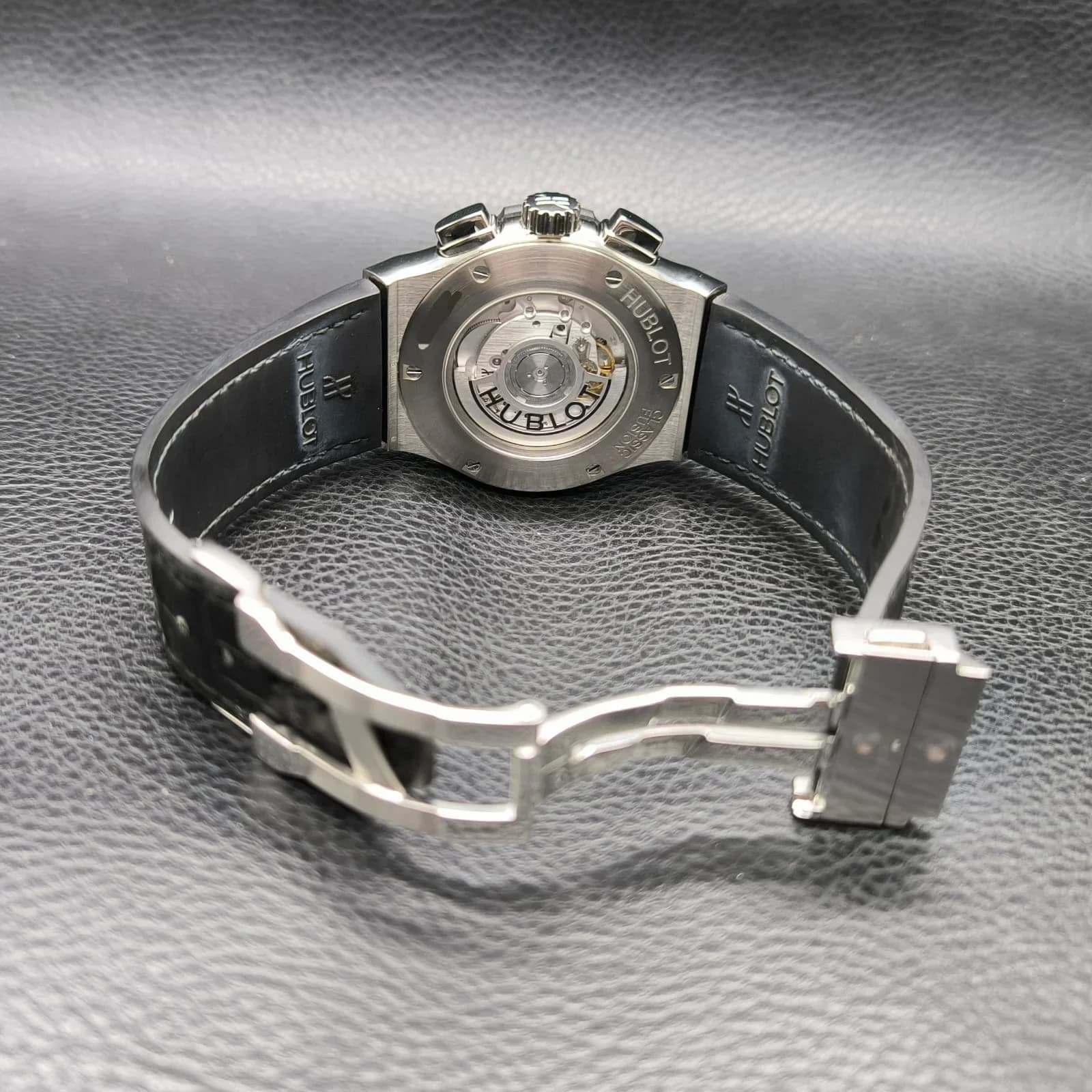 Thumb Classic Fusion 45 Chronograph Titanium / Black / Alligator
