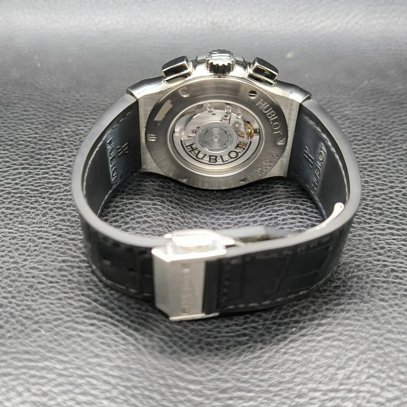 Thumb Classic Fusion 45 Chronograph Titanium / Black / Alligator