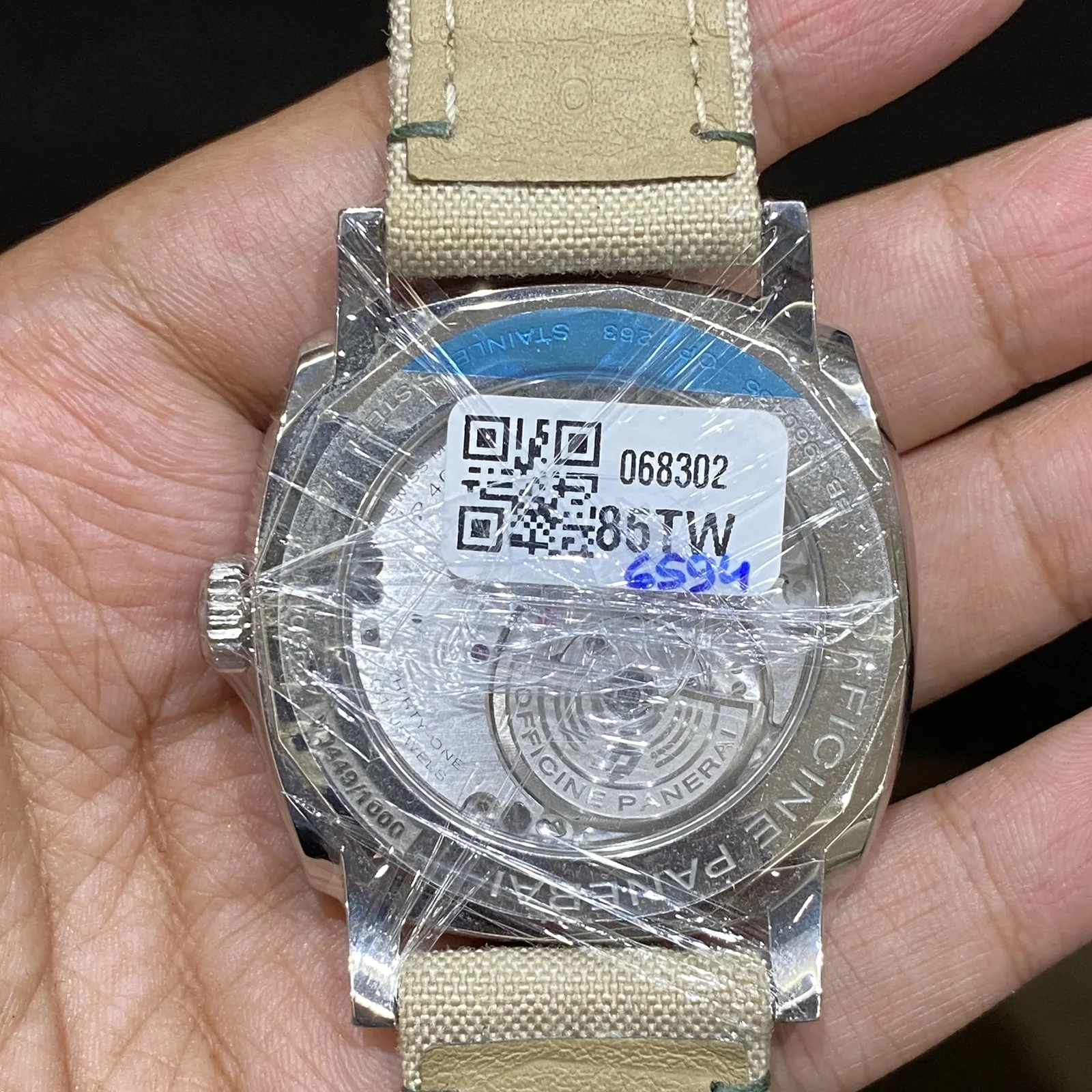 Thumb Radiomir 1940 45 3 Days Automatic Stainless Steel / Military Green