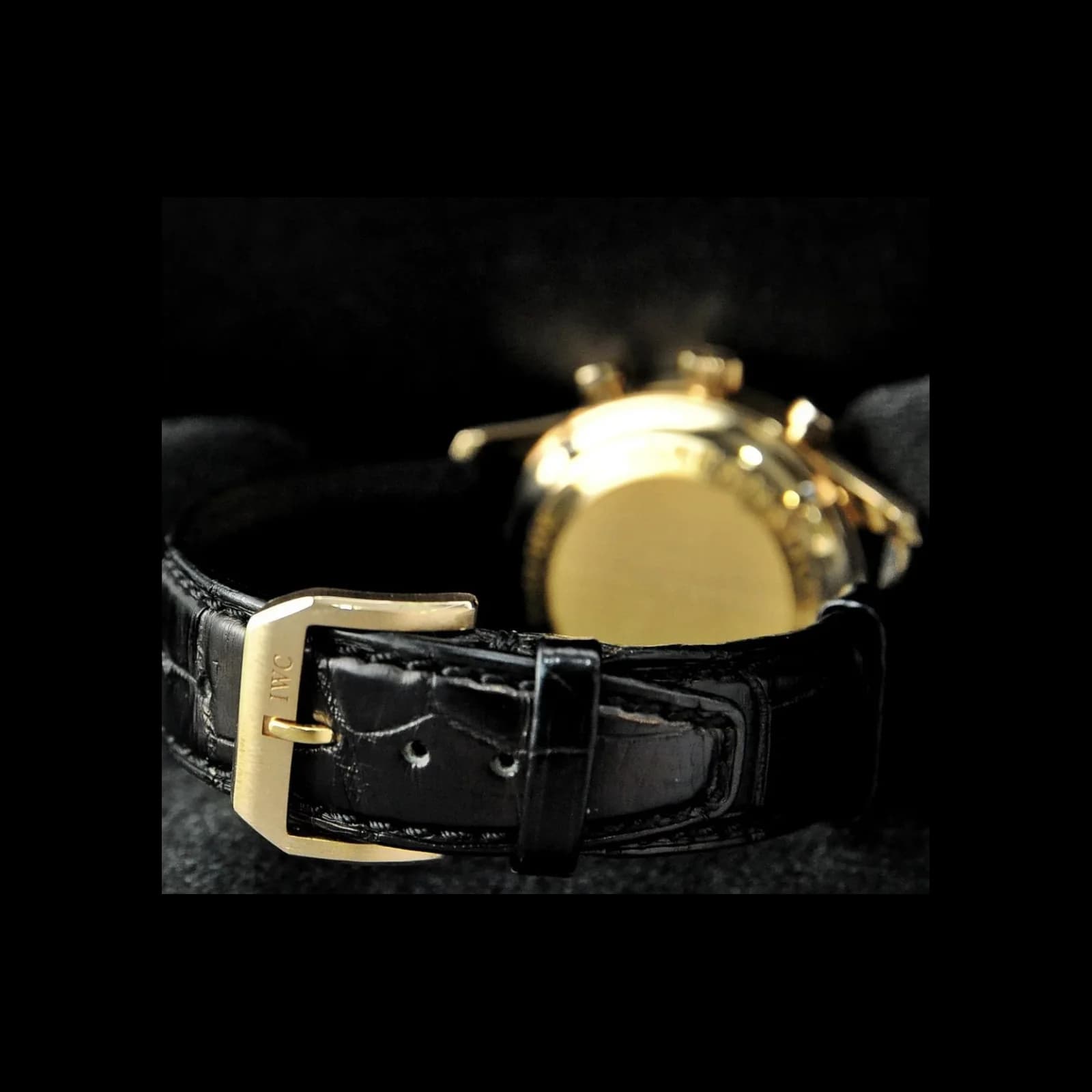 Thumb Portuguese Chrono-Automatic Rose Gold / Black