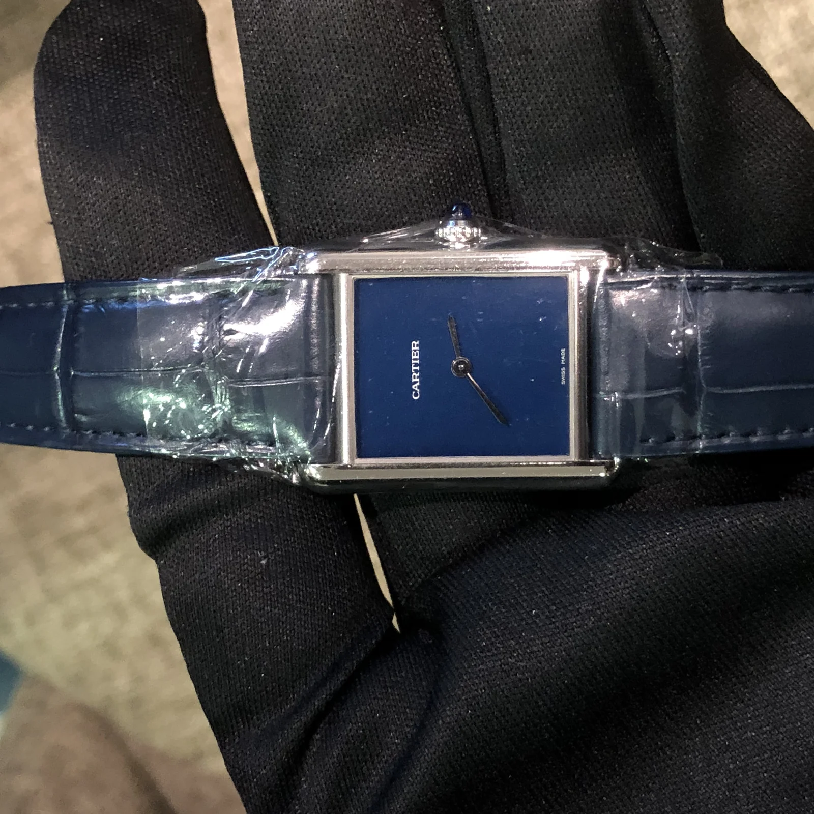 Thumb Tank Must Blue