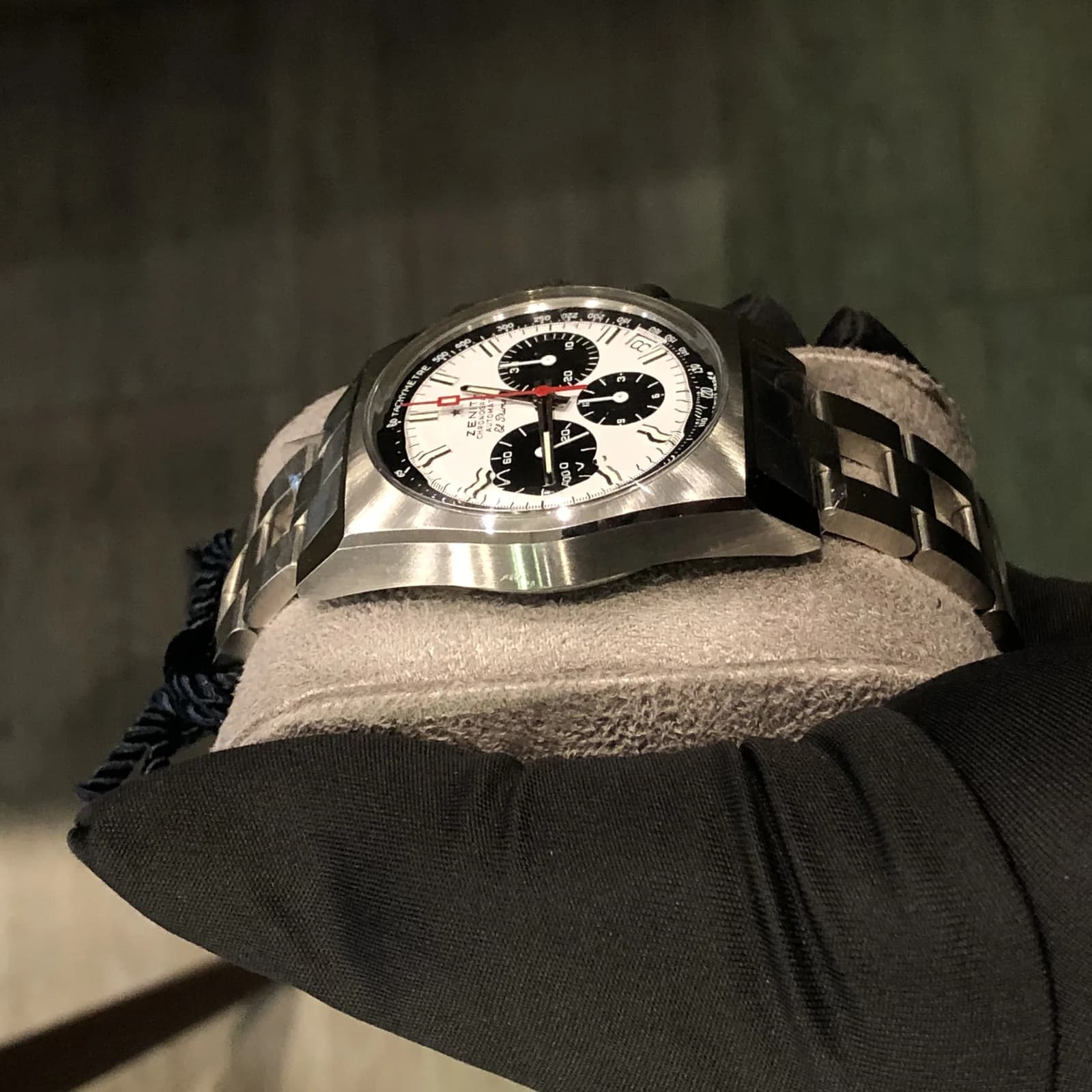Thumb El Primero A384 Revival 50th Anniversary El Primero Stainless Steel / Panda / Ladder