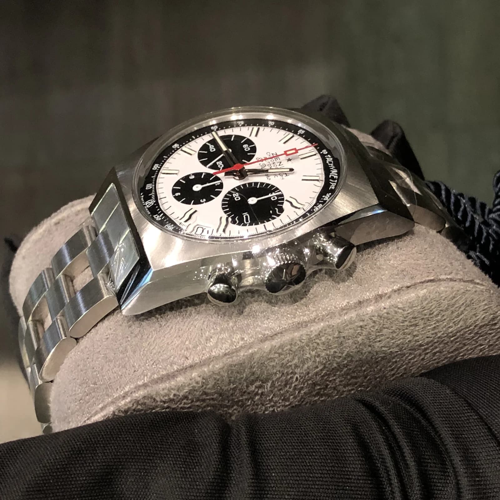 Thumb El Primero A384 Revival 50th Anniversary El Primero Stainless Steel / Panda / Ladder