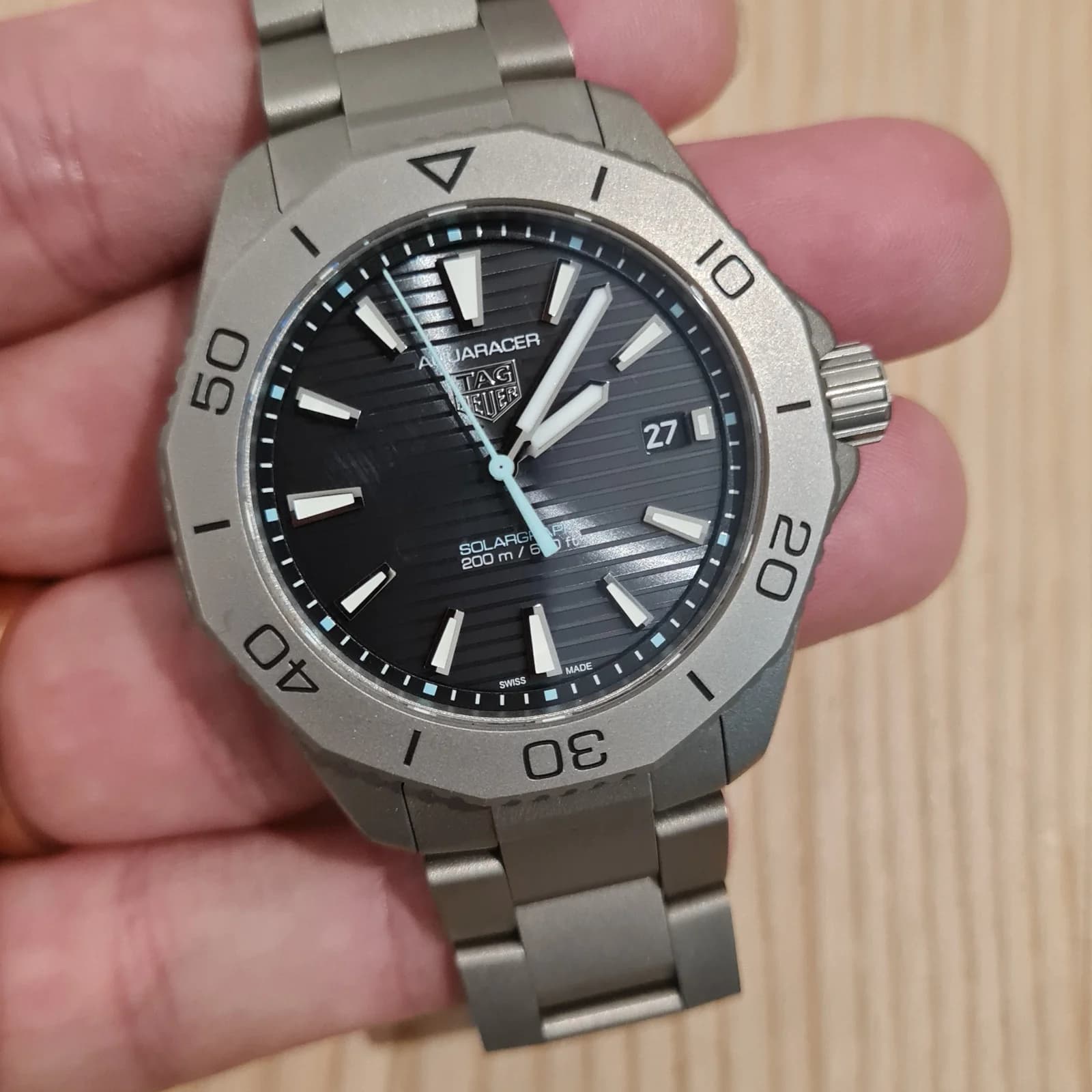 Thumb Aquaracer Professional 200 Titanium / Black