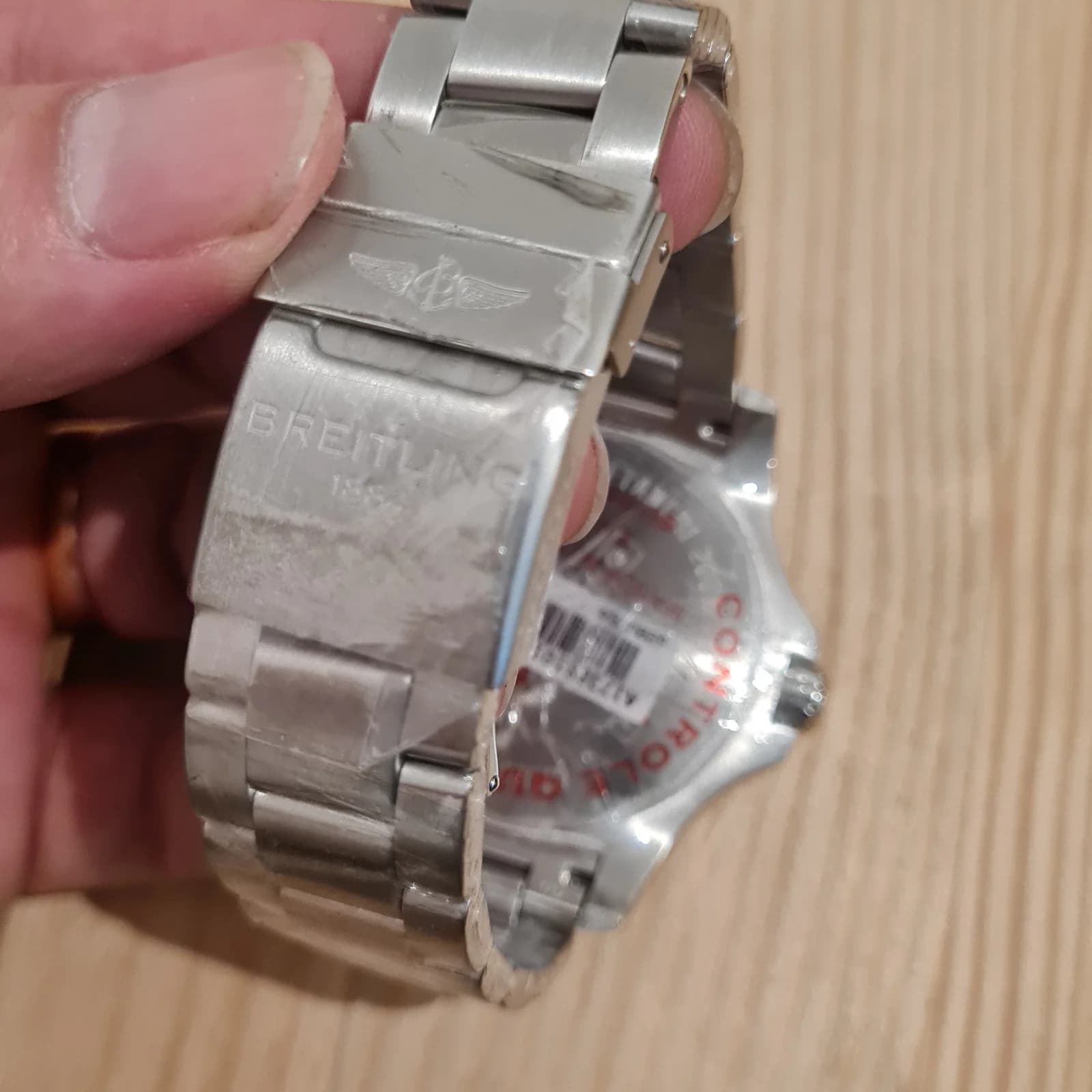 Thumb Chronomat Colt 44 Automatic Blue / Bracelet