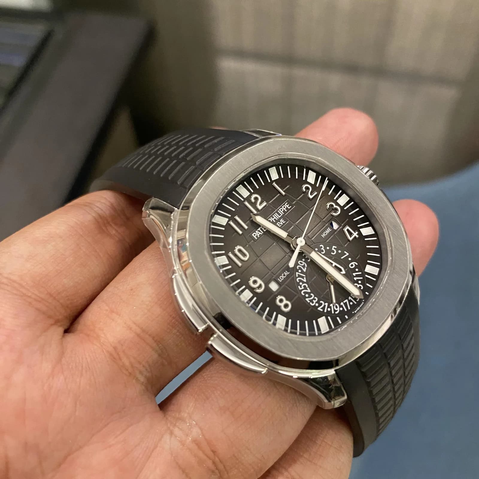 Thumb Aquanaut Travel Time 5164 Stainless Steel / Black