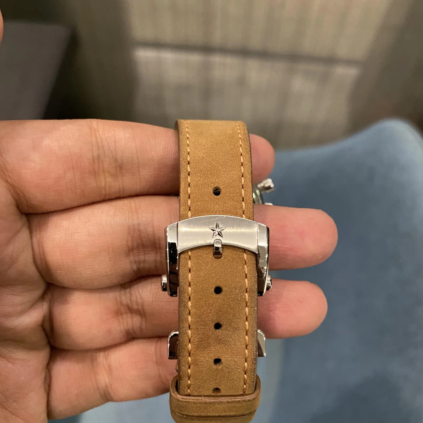 Thumb Chronomaster Original Stainless Steel / Black / Strap