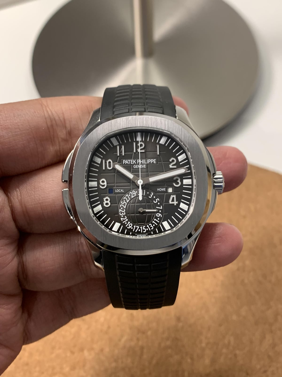 Aquanaut Travel Time 5164 Stainless Steel / Black