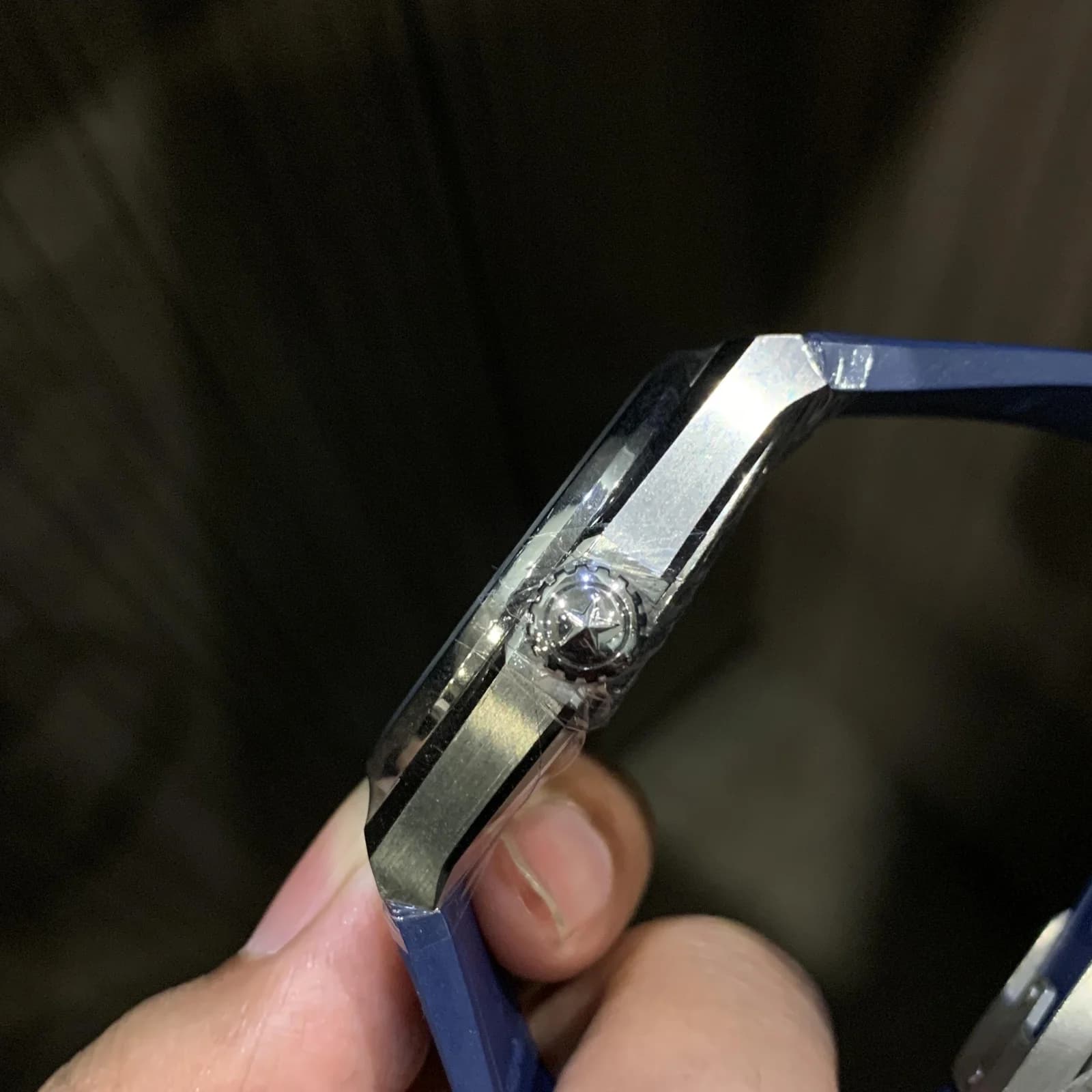 Thumb Defy Classic Titanium / Blue / Rubber