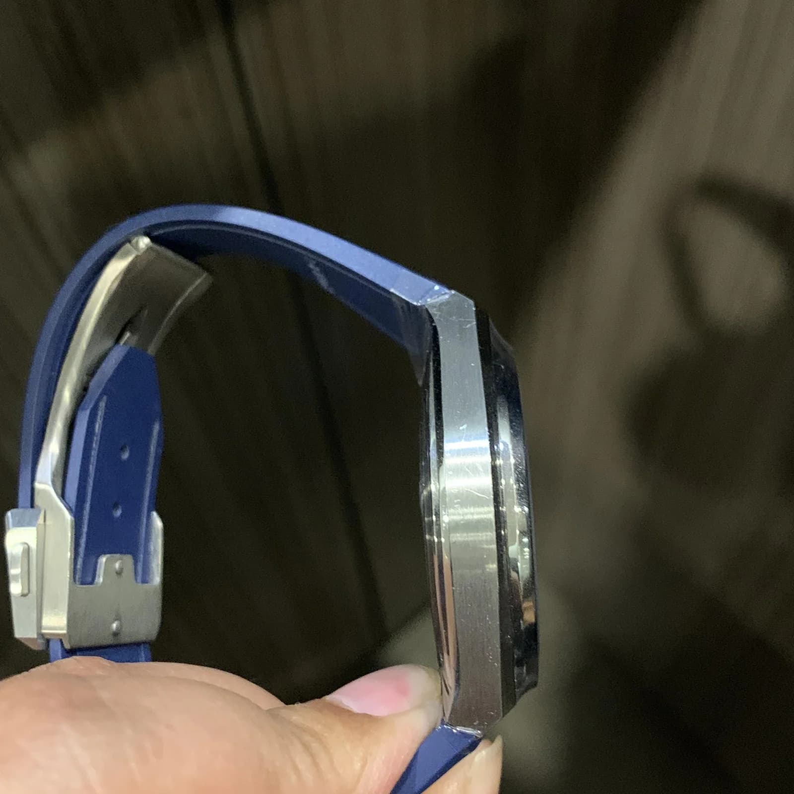 Thumb Defy Classic Titanium / Blue / Rubber
