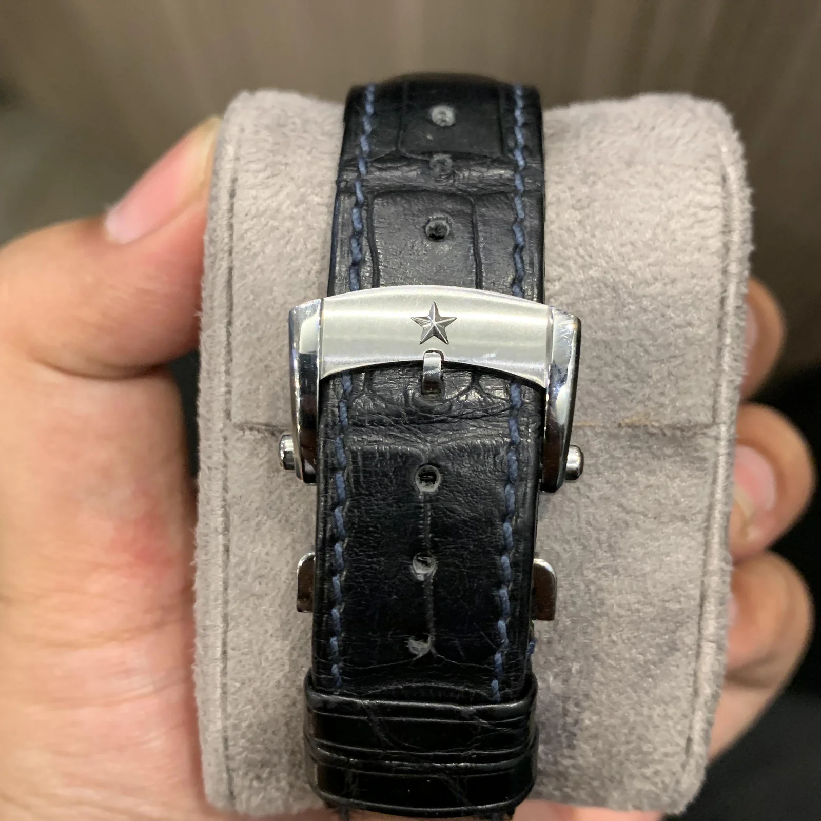 Thumb El Primero Chronomaster 42 Stainless Steel / Blue / Alligator
