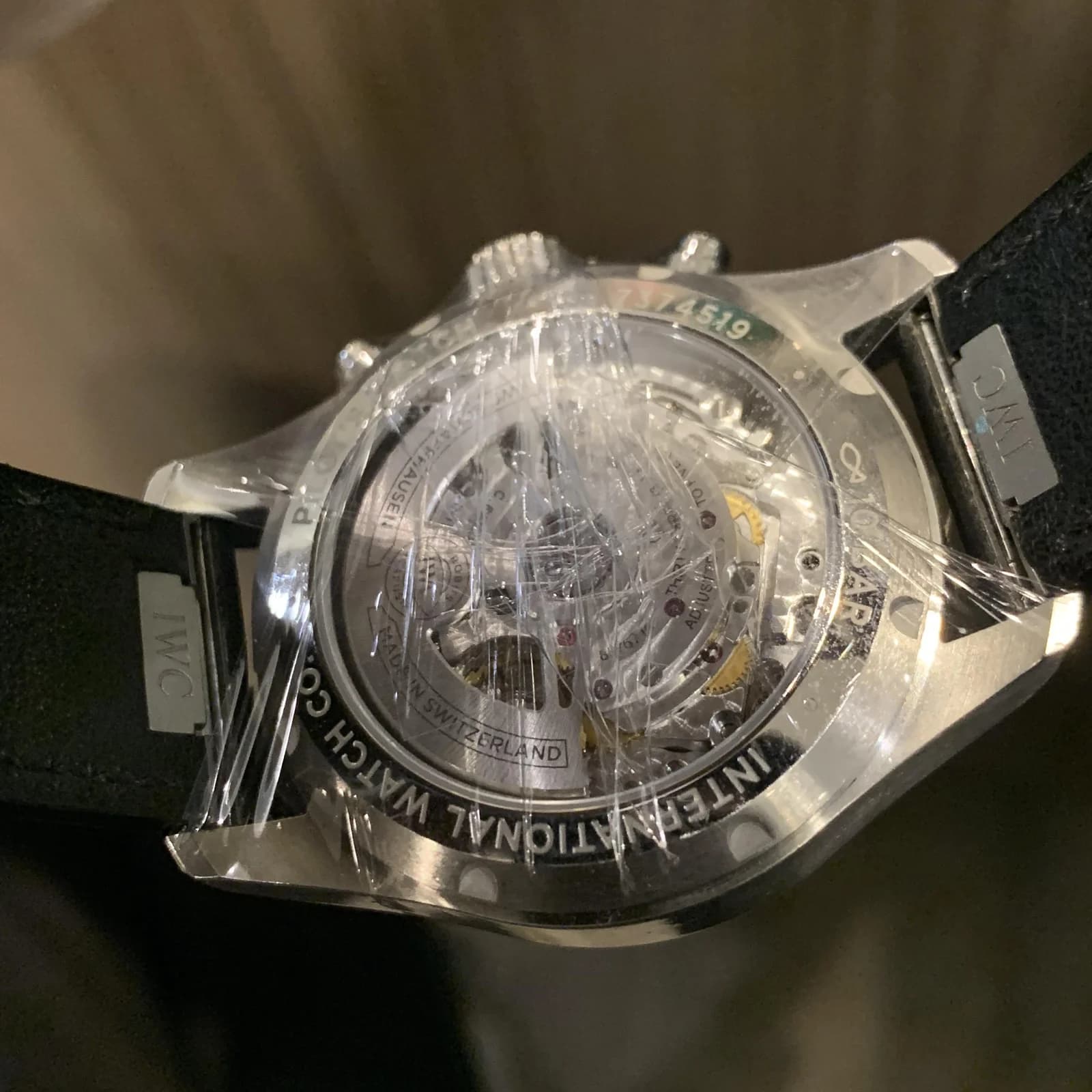 Thumb Pilot's Watch Chronograph 41 Stainless Steel / Black