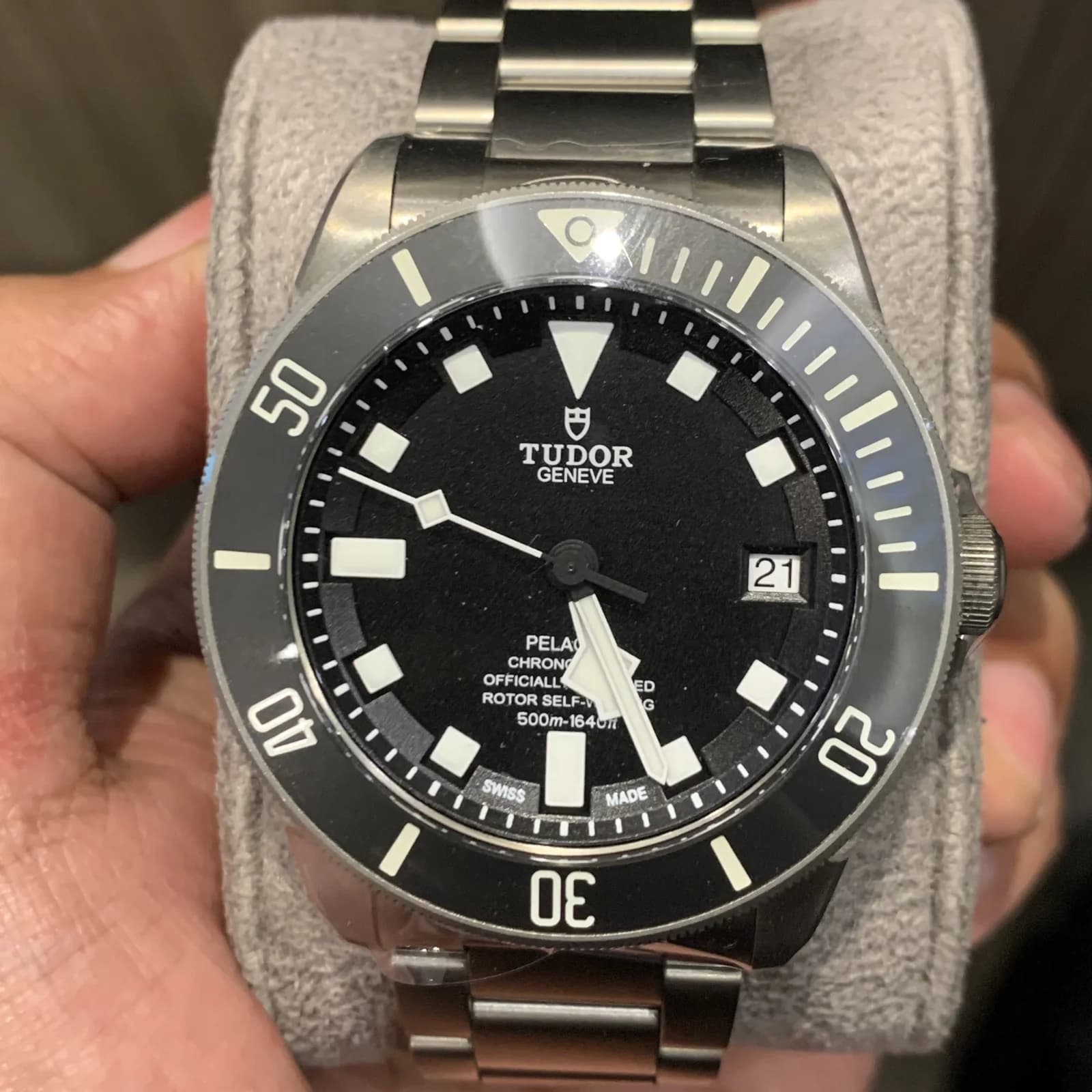 Thumb Pelagos Titanium / Black / Bracelet