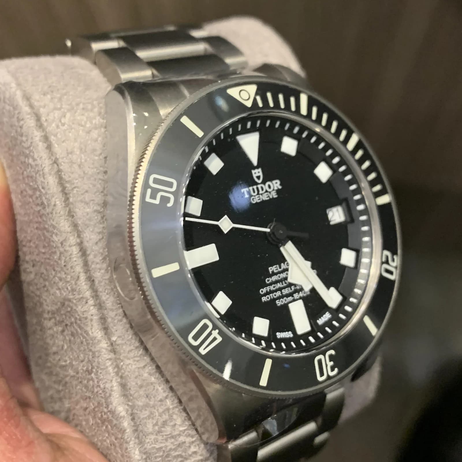 Thumb Pelagos Titanium / Black / Bracelet