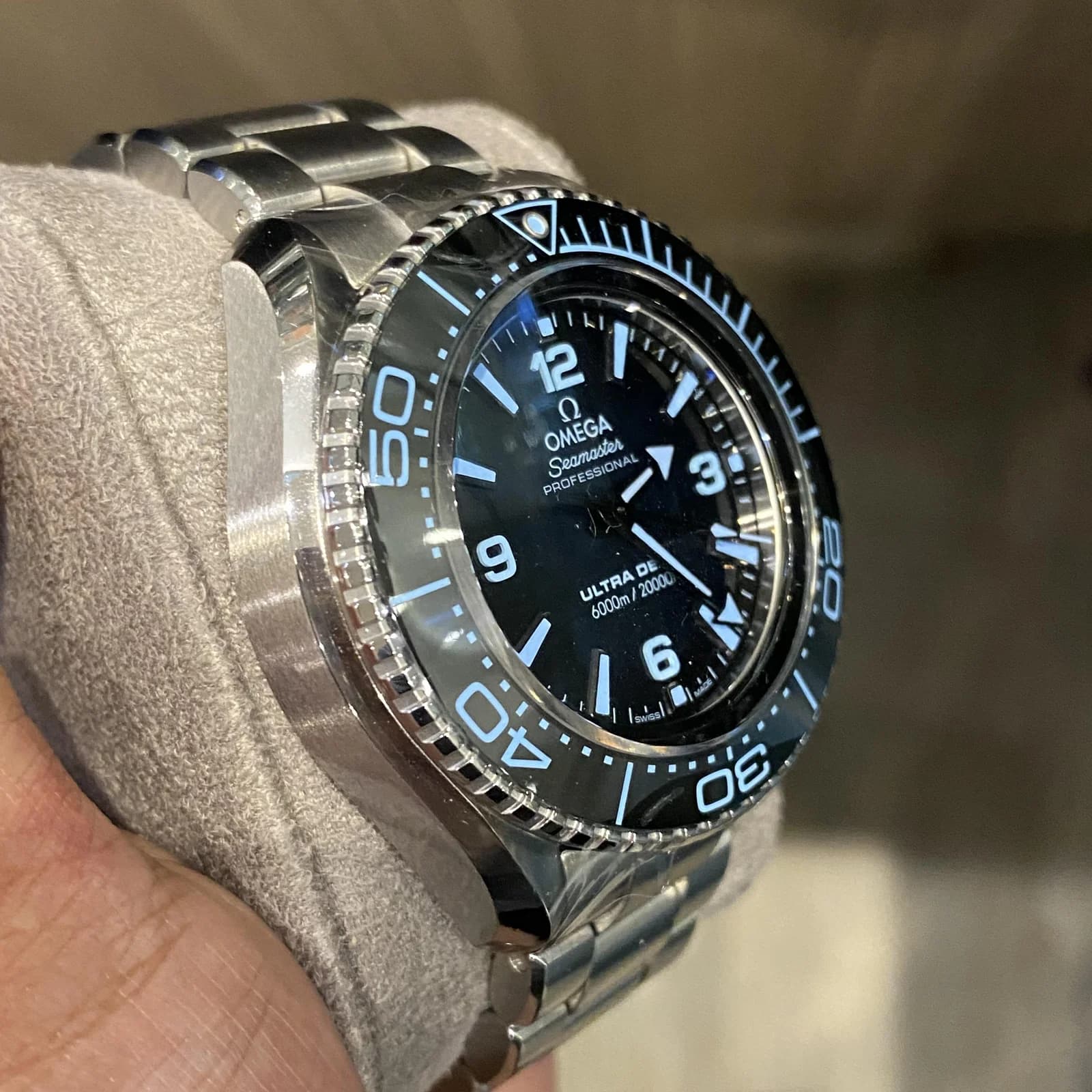 Thumb Seamaster Planet Ocean Ultra Deep O-Megasteel / Summer Blue / Bracelet