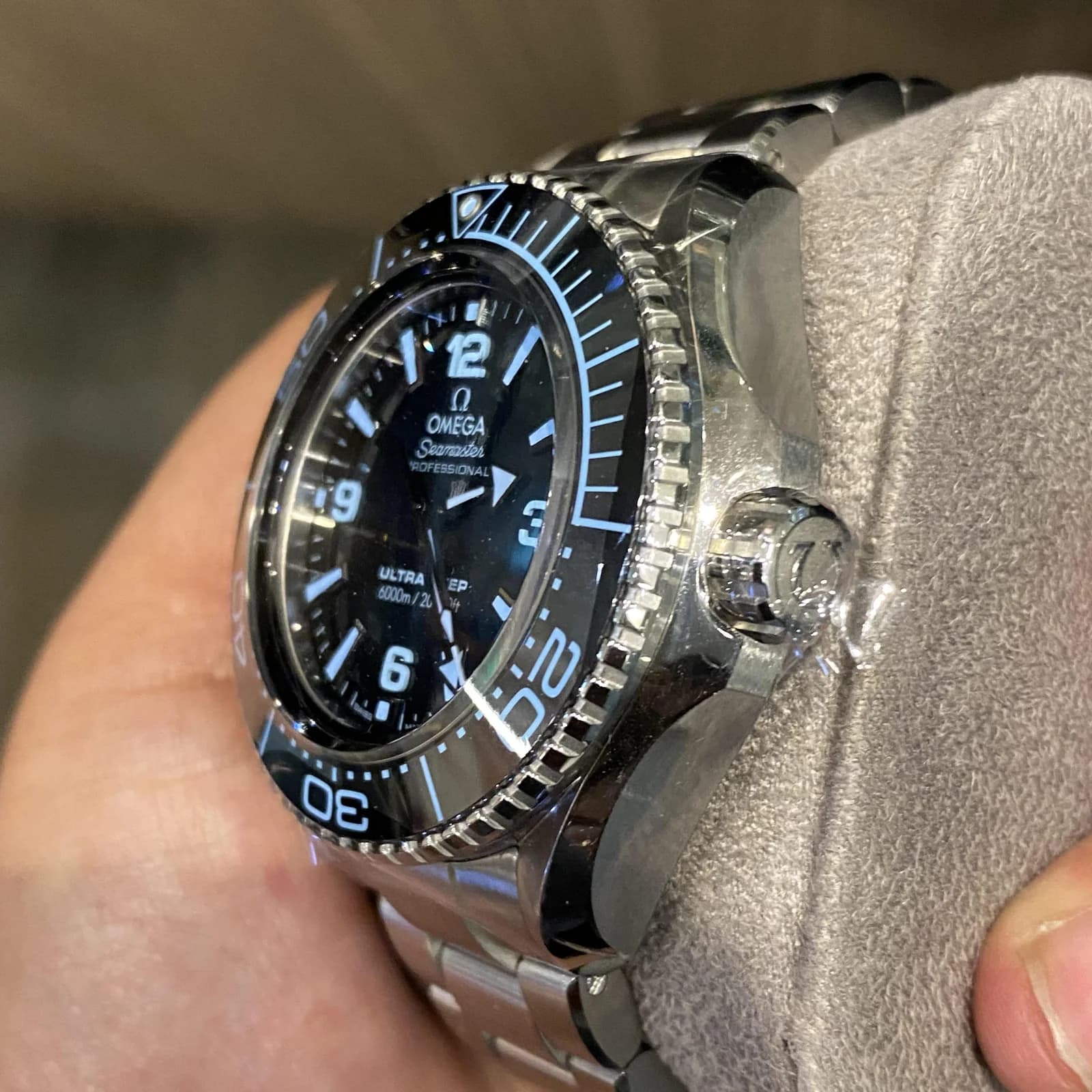 Thumb Seamaster Planet Ocean Ultra Deep O-Megasteel / Summer Blue / Bracelet
