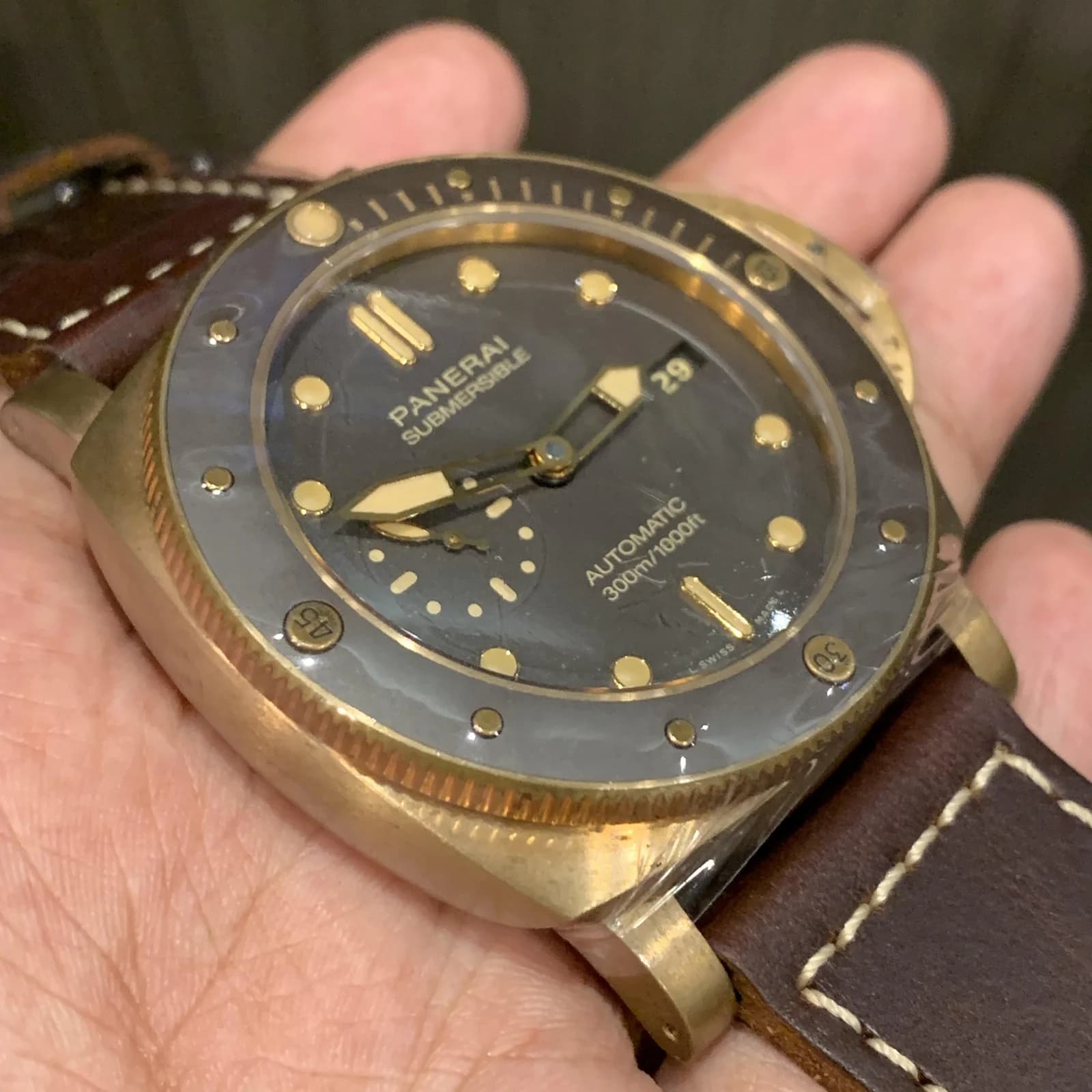 Thumb Luminor Submersible 3 Days Automatic Bronzo