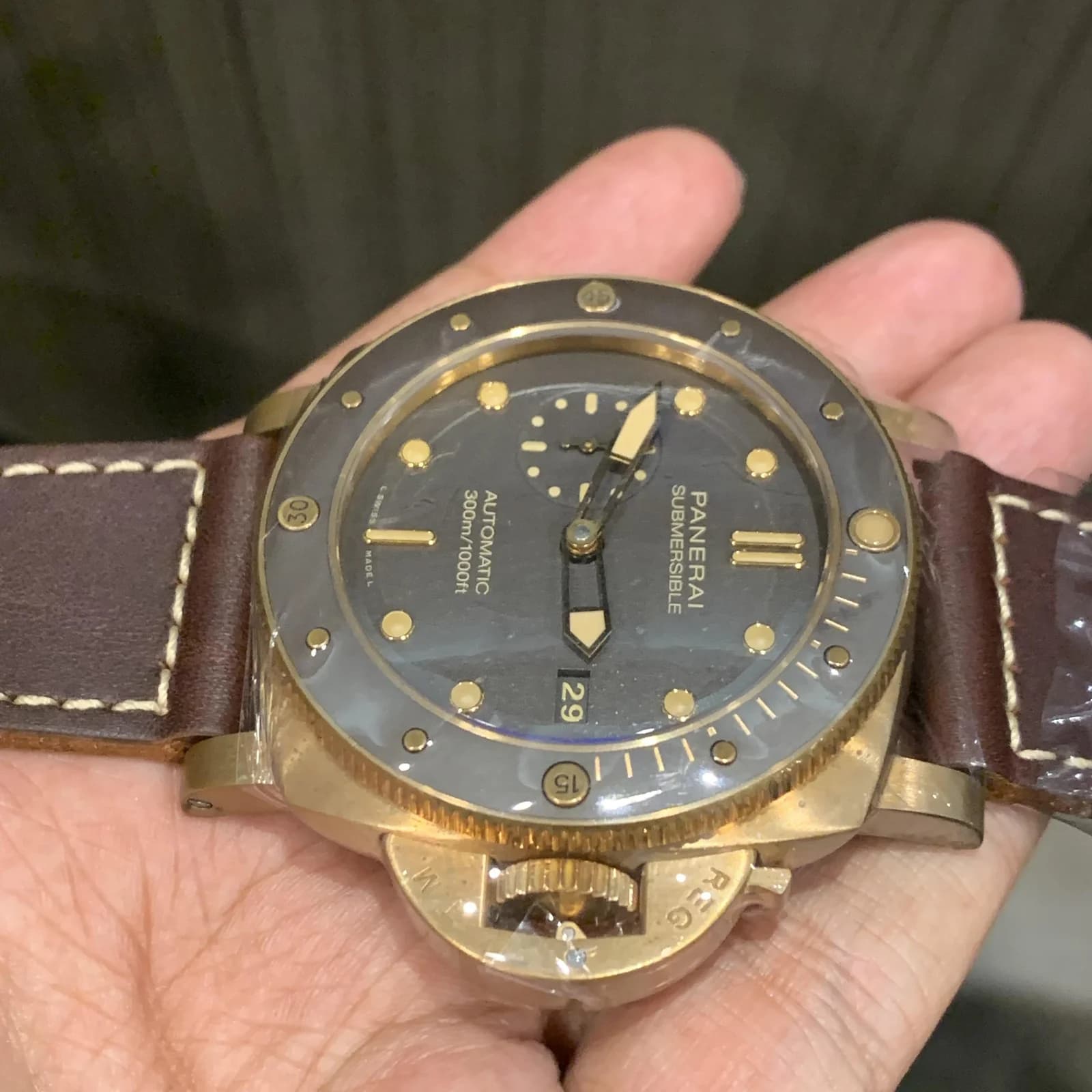 Thumb Luminor Submersible 3 Days Automatic Bronzo