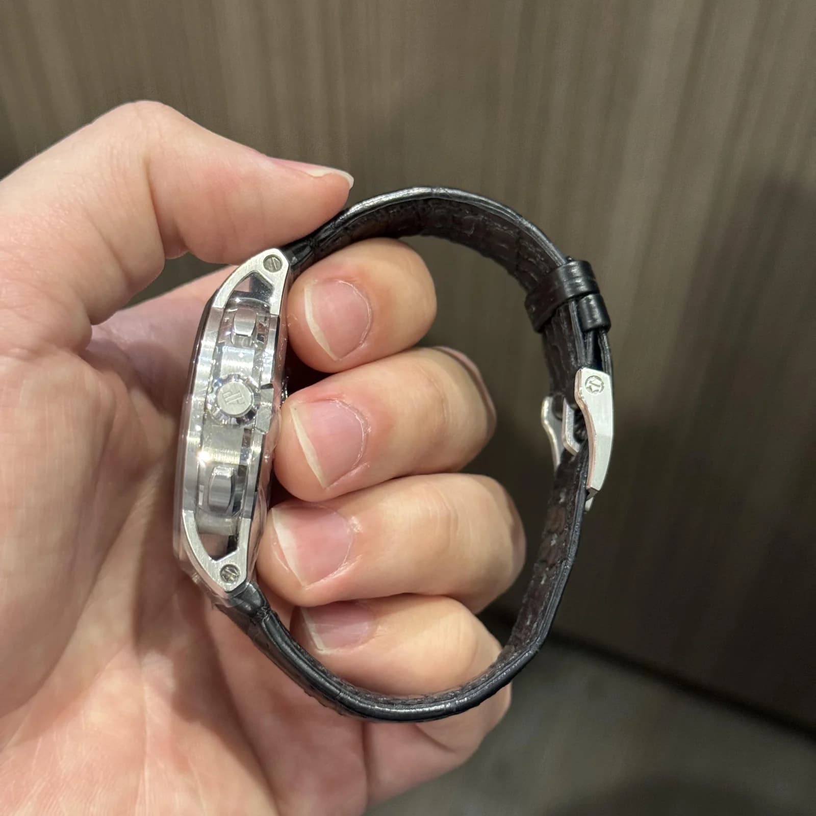 Thumb CODE 11.59 Chronograph Selfwinding White Gold / Black
