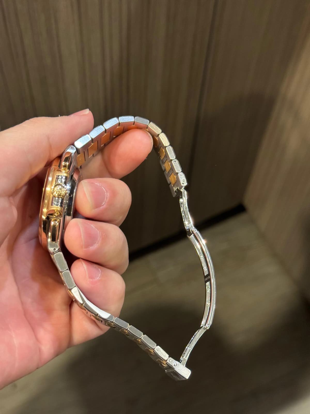 Thumb Nautilus 5980 Stainless Steel / Rose Gold / Blue