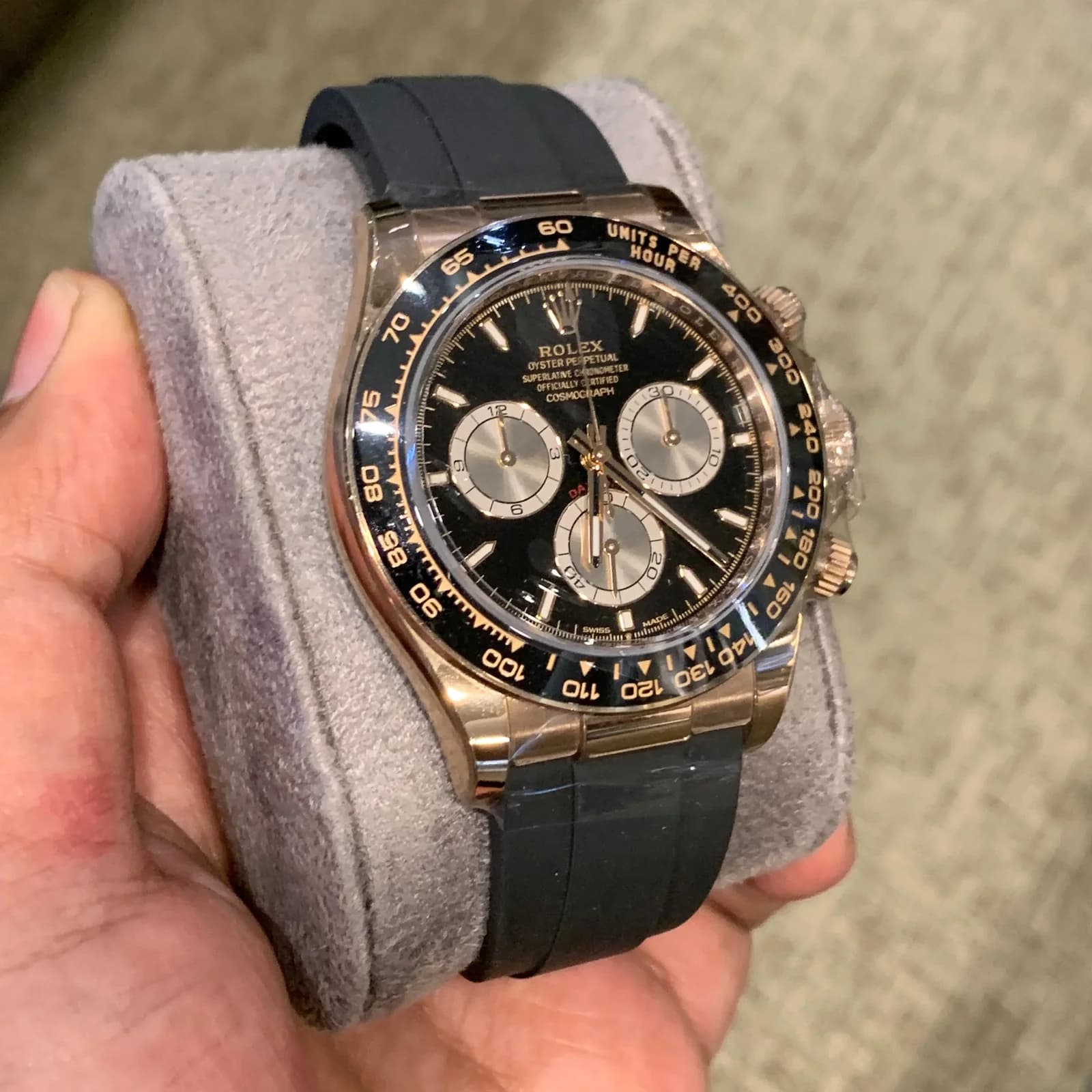 Thumb Cosmograph Daytona Everose - Cerachrom / Black - Sundust / Oysterflex