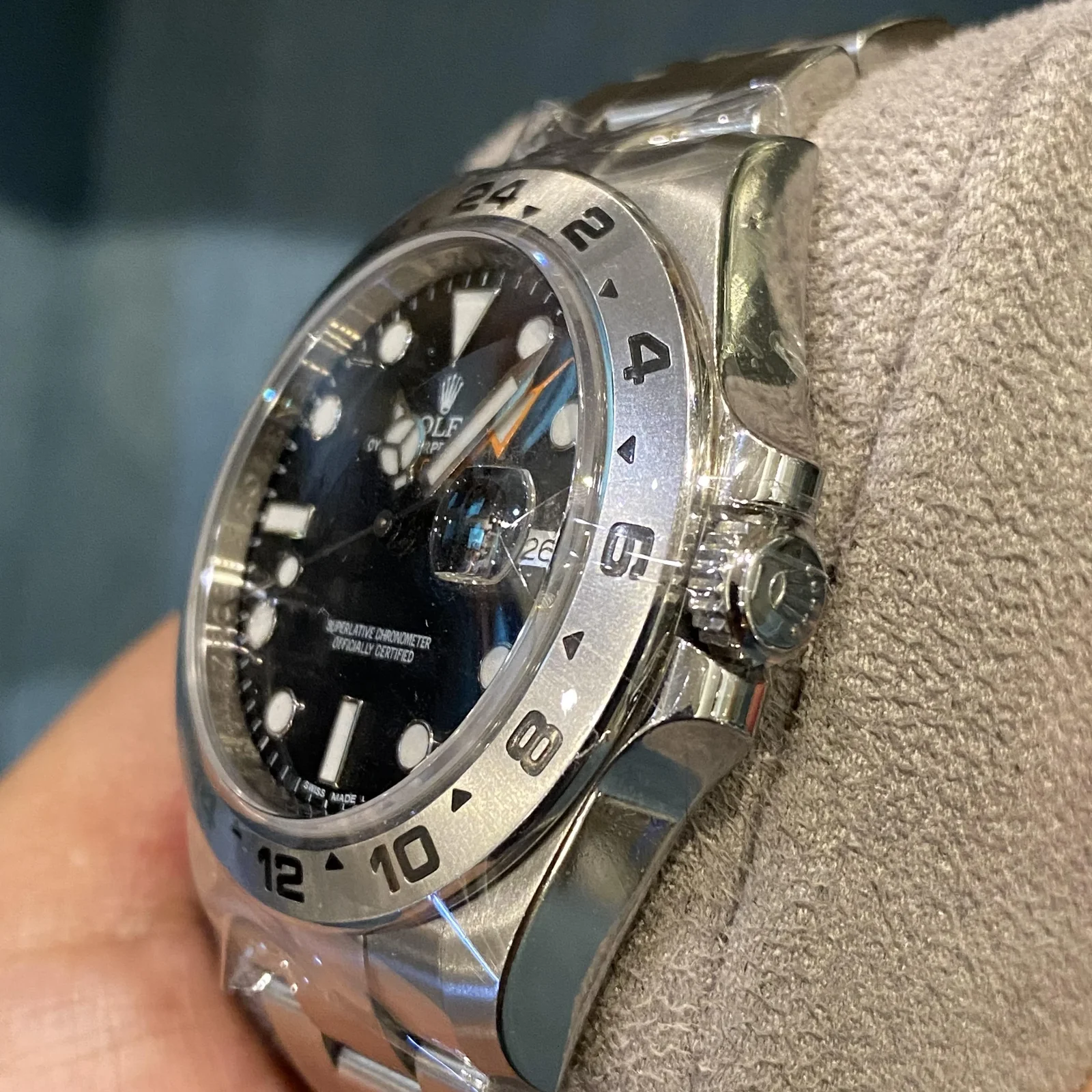 Thumb Explorer II Stainless Steel / Black