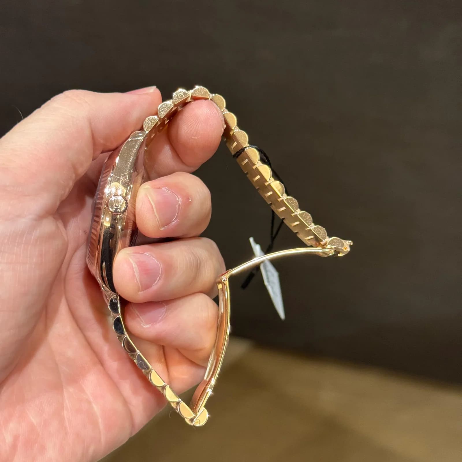 Thumb Day-Date 40 Everose / Olive - Roman