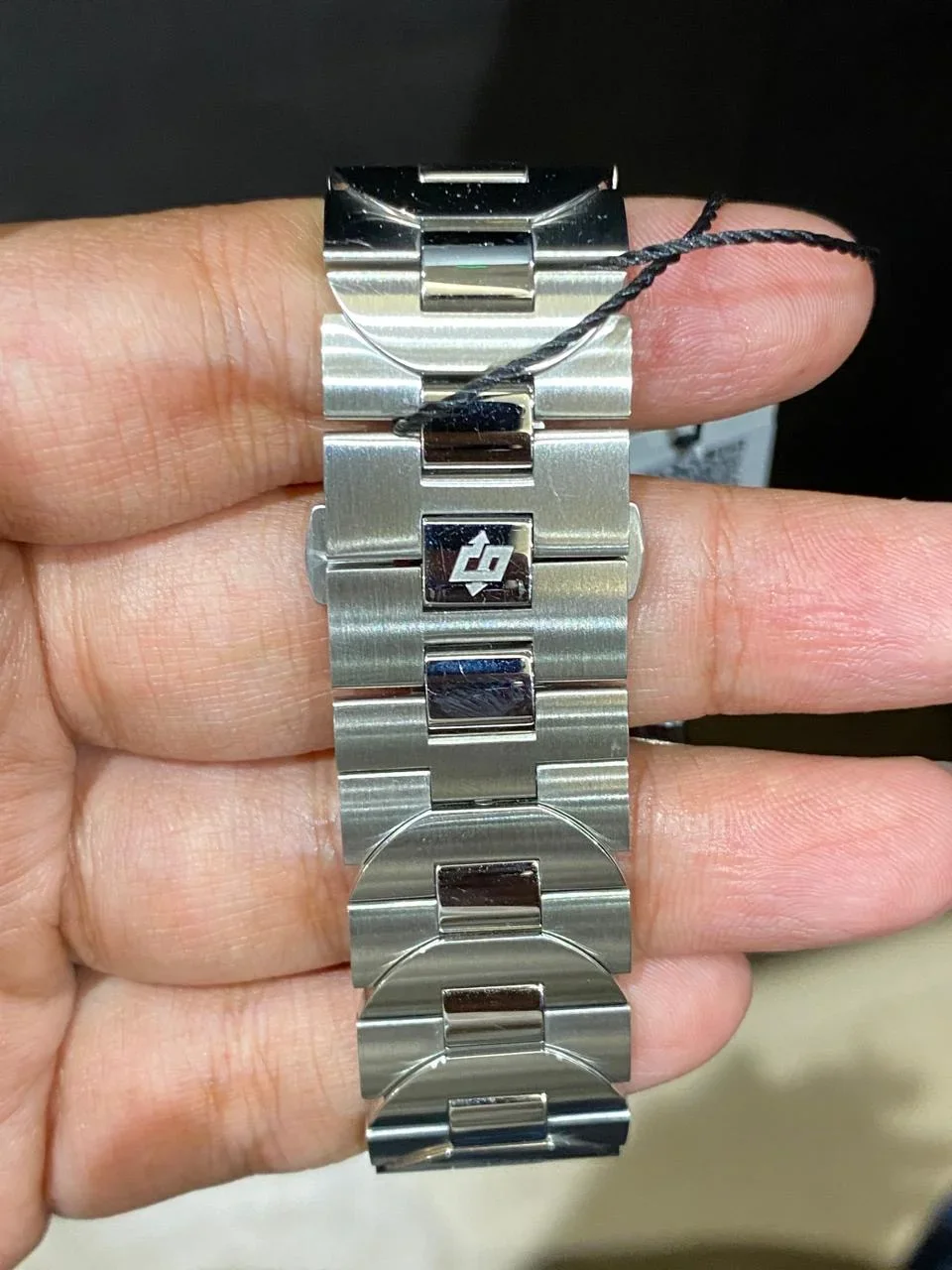 Thumb Luminor Due 38 Automatic Stainless Steel / Blue / Bracelet