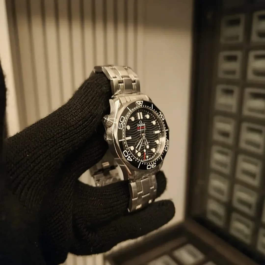 Thumb Seamaster Diver 300M Master Co-Axial 42 Stainless Steel / Black / Bracelet