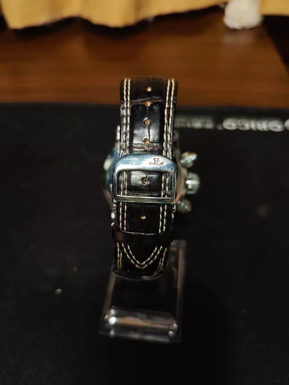 Thumb Master Compressor Chronograph / Stainless Steel / Black