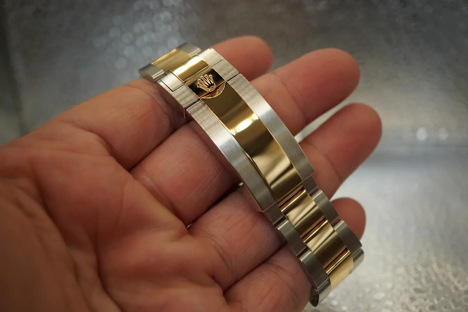 Thumb Submariner Date 41 Stainless Steel / Yellow Gold / Blue