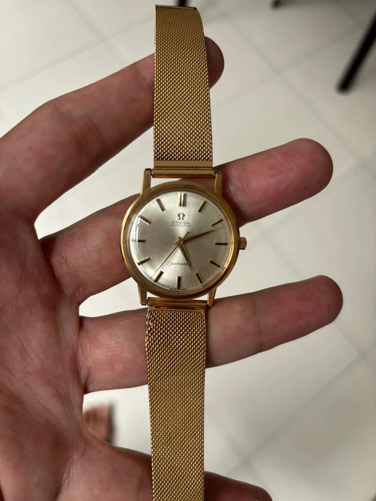 Thumb Vintage Seamaster 14K Yellow Gold Ref. 2445