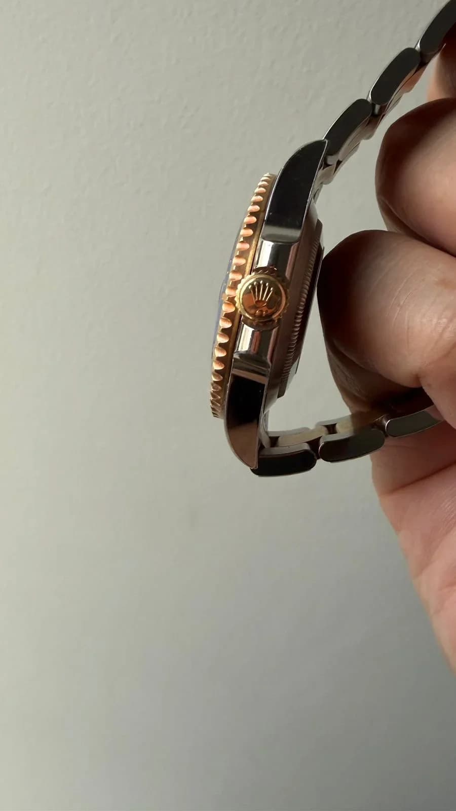 Thumb Submariner Date Rolesor / Blue / Cerachrom