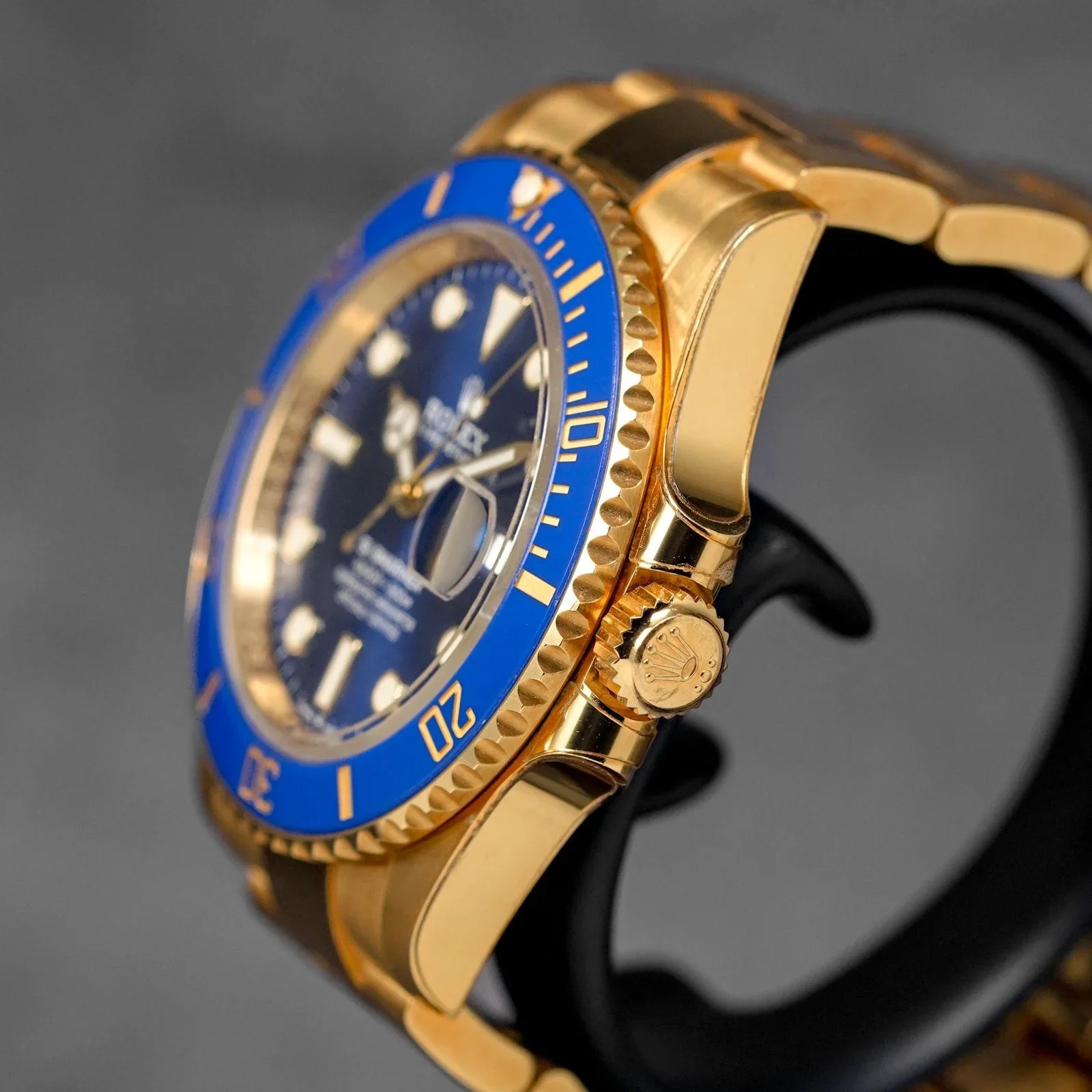 Thumb Submariner Date 41 Yellow Gold / Blue