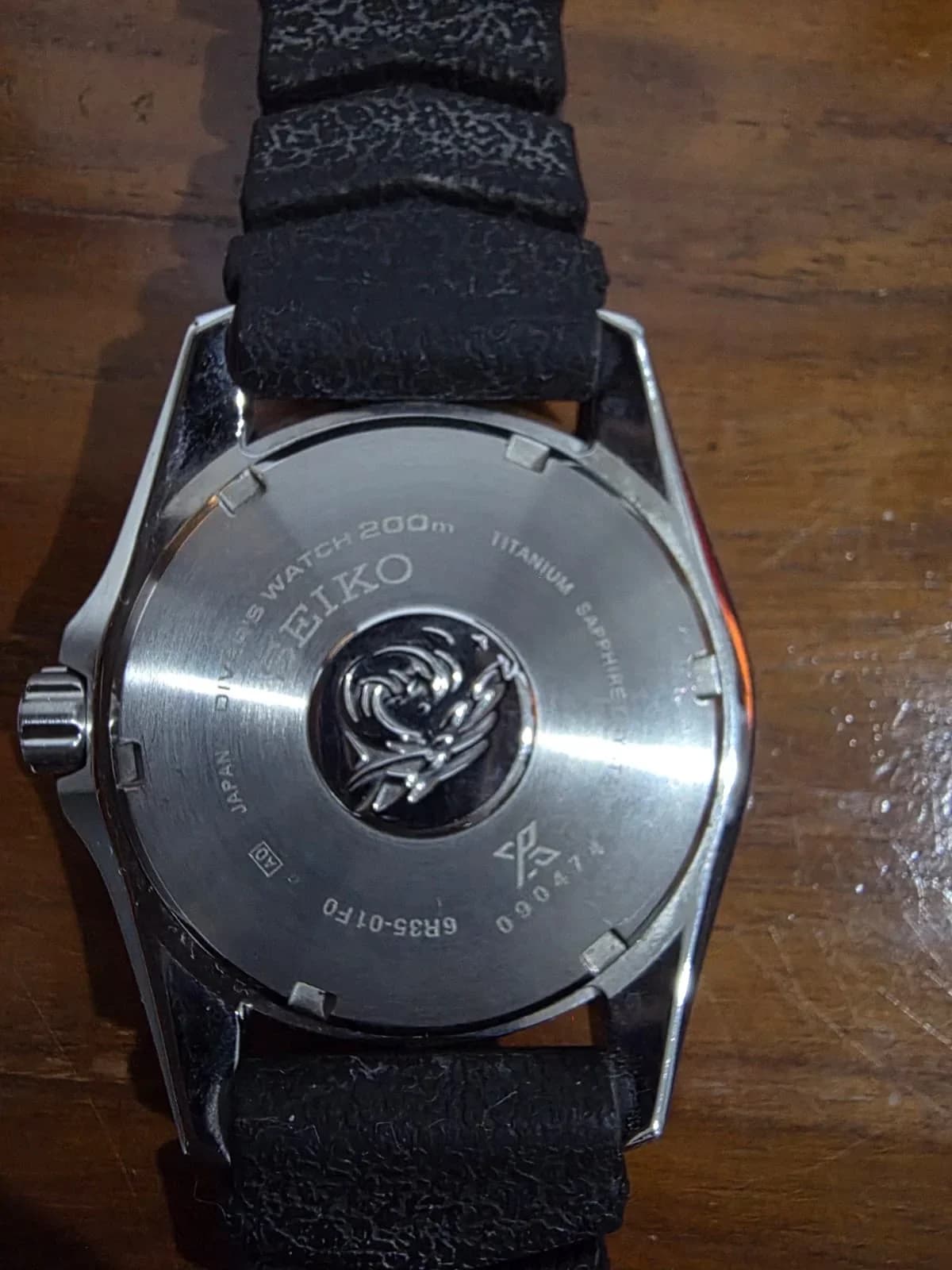 Thumb Prospex Shogun SPB191J1 Titanium Automatic / White