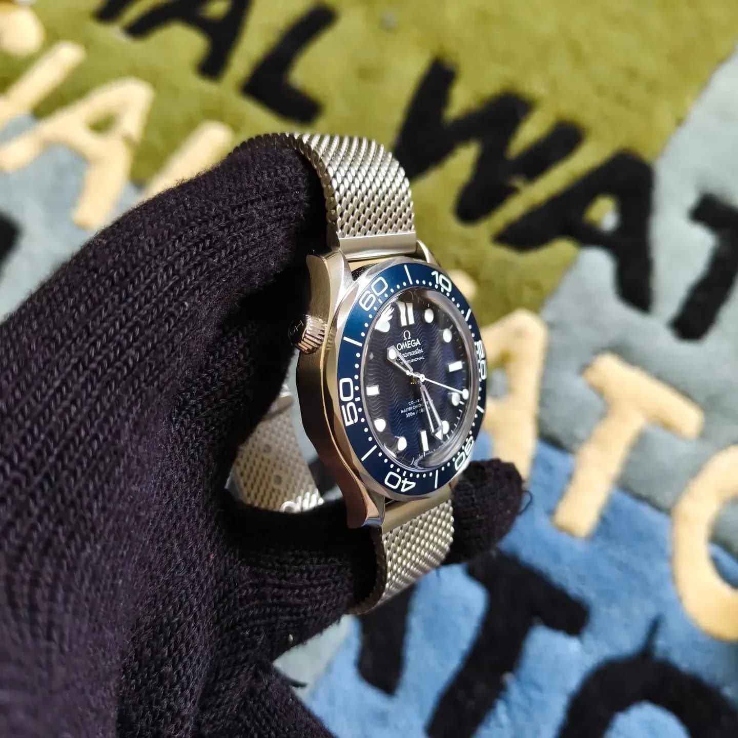 Thumb Seamaster Diver 300M Master Co-Axial 42 Stainless Steel / James Bond 60th Anniversary