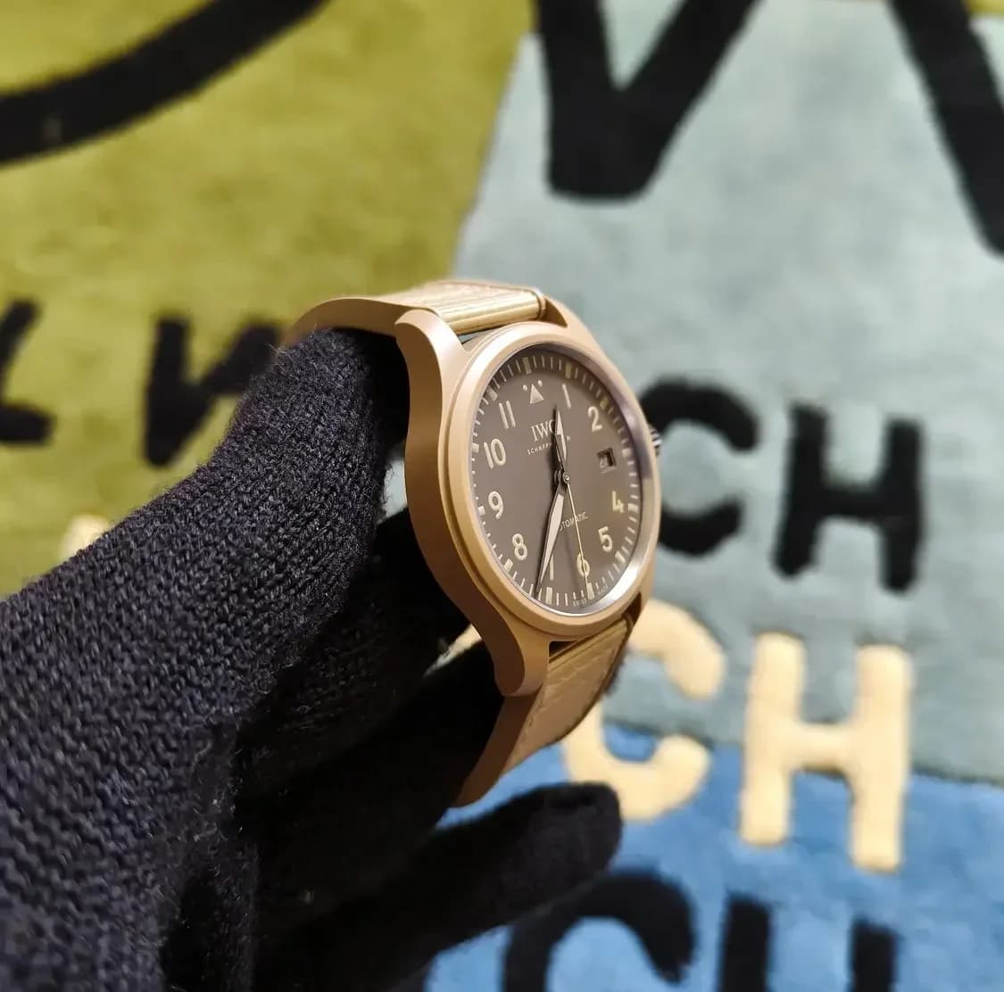 Thumb IWC Pilot's Watch Automatic 41 Top Gun Mojave Desert