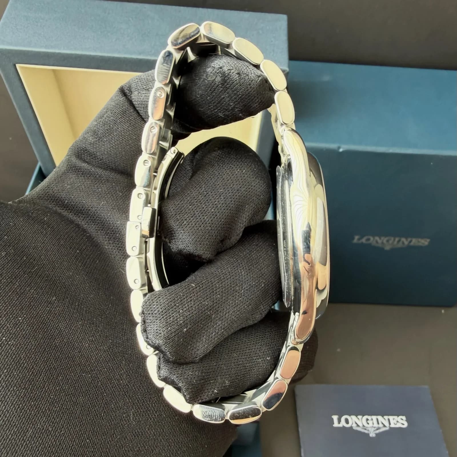Thumb Master Collection 42 World Time Stainless Steel / Silver-Arabic / Bracelet