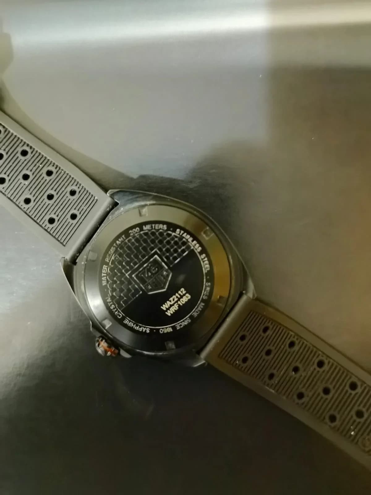 Thumb Formula 1 Calibre 6 43 PVD / Black / Rubber