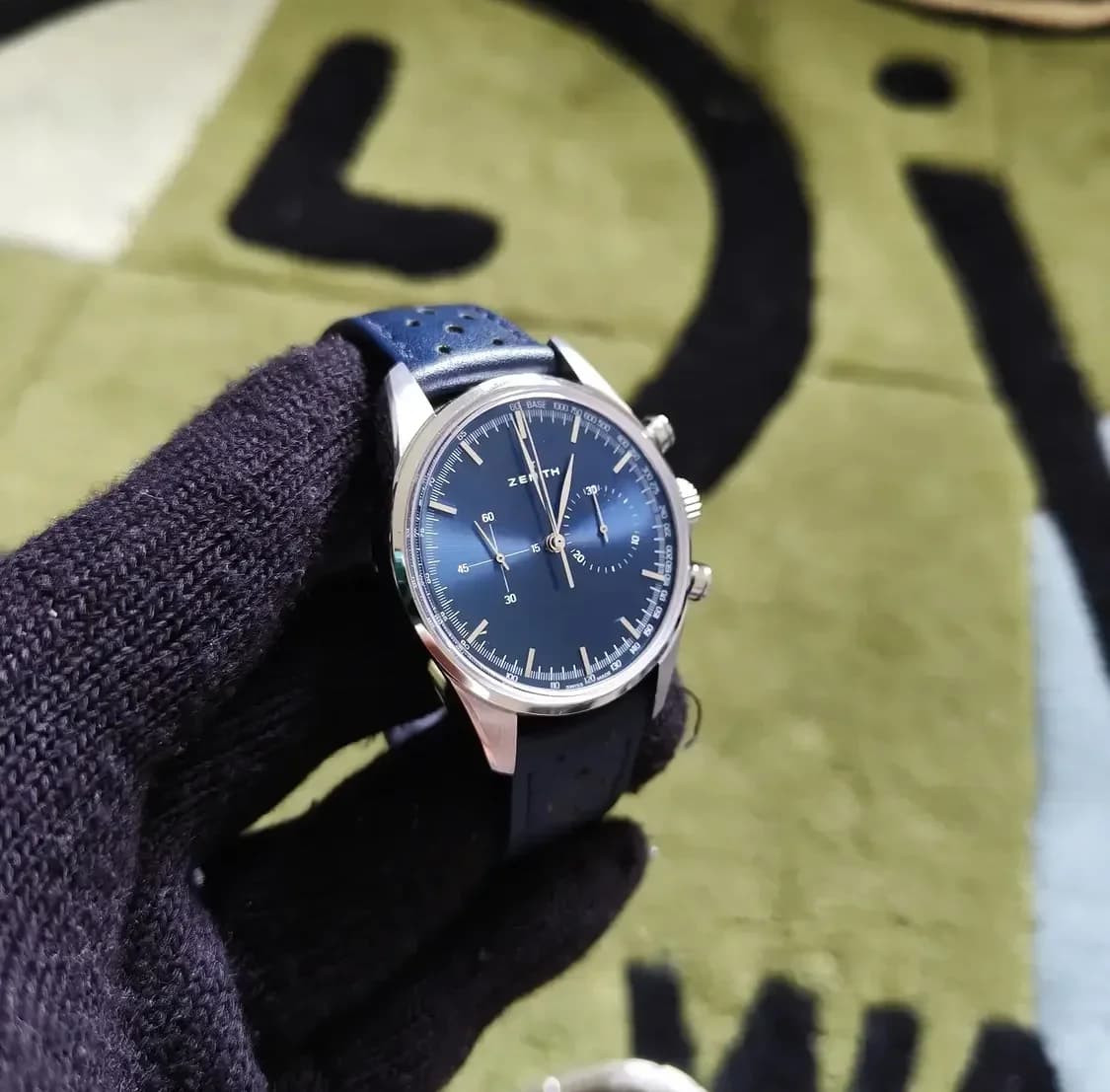 Thumb El Primero 146 Stainless Steel / Blue