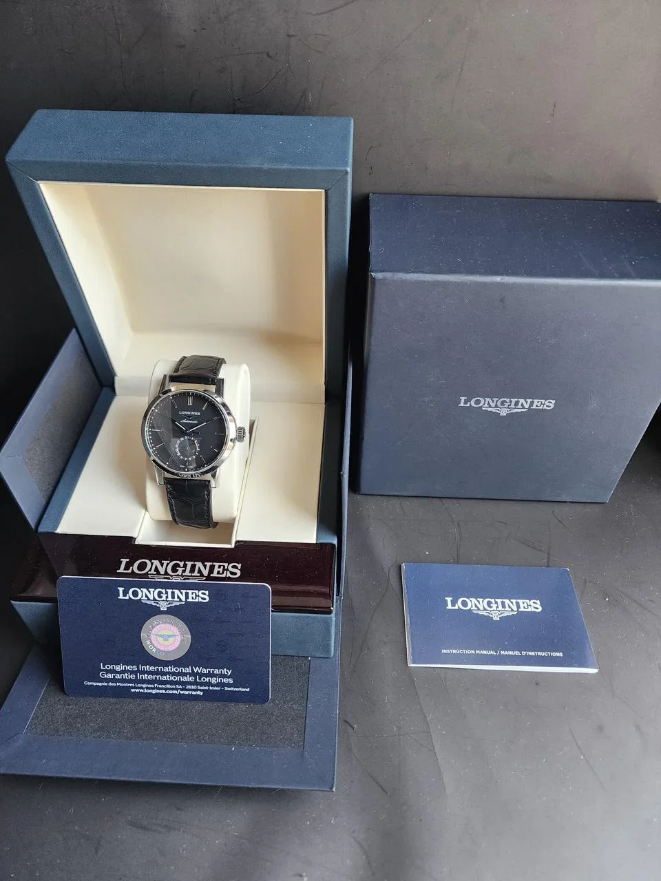 Thumb 1832 Moonphase 40 Stainless Steel / Black