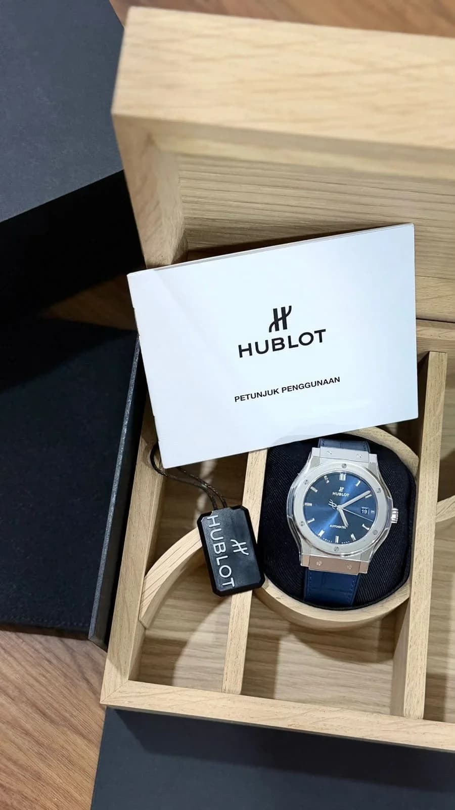 Thumb Classic Fusion 42 Titanium / Blue / Rubber