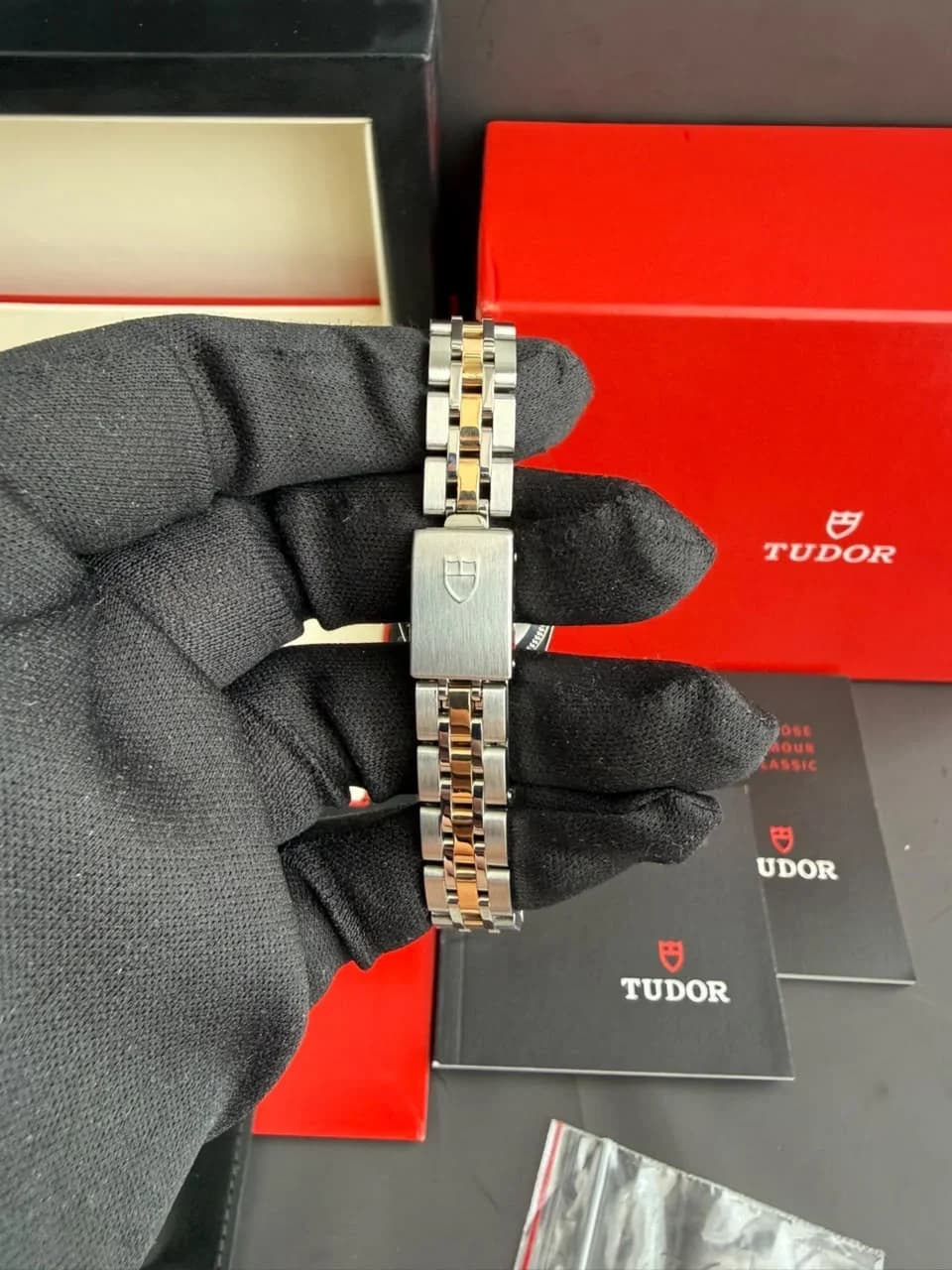 Thumb Princess Oysterdate Stainless Steel - Yellow Gold / Champagne - Diamond