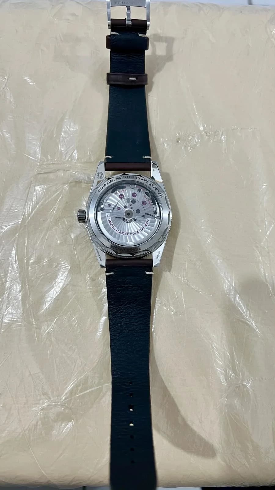 Thumb Seamaster 300 Master Chronometer Stainless Steel / Black / Strap